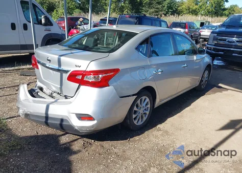2019 Nissan Sentra Sv from USA, damaged, VIN 3N1AB7AP6KY235713